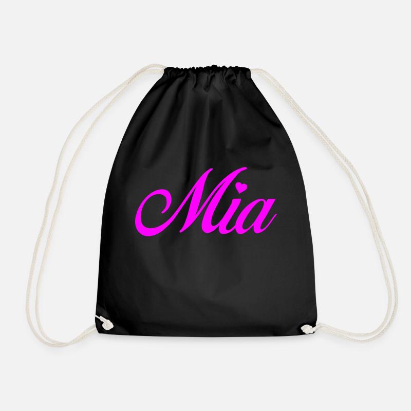 Mia - Turnbeutel - Schwarz