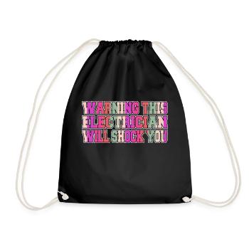 charpentier scie citation hearbeat - Sac de sport léger - noir - Devant