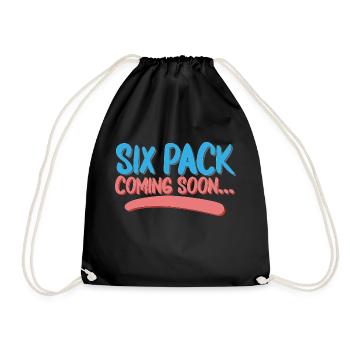 Six Pack à venir 30 - Sac de sport léger - noir - Devant