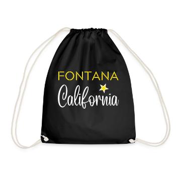 Fontana California - Sac de sport léger - noir - Devant