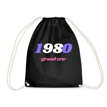 grand cru1980 - Sac de sport léger - noir - Devant