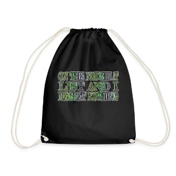 Dinosaurs Animal Dino Dinosaur Lover - Drawstring Bag - black - Front