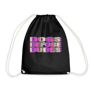 4th of july beagle dad dog love gift beagle lovers - Drawstring Bag - black - Front