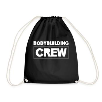 Equipe de musculation - Sac de sport léger - noir - Devant