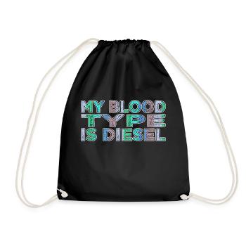 Geek drôles dictons tuning wrench un mécanicien diesel - Sac de sport léger - noir - Devant