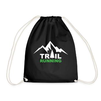 Trail Run Ultra Running Trekking en montagne Course à pied - Sac de sport léger - noir - Devant