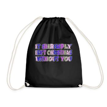 Dictons comiques Present Idea Plage Cool Mignon - Sac de sport léger - noir - Devant