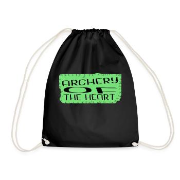 birthday present idea emotional intimacy - Turnbeutel - Schwarz - Vorne