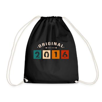 Original 2016 Vintage - Présent D’anniversaire 201 - Sac de sport léger - noir - Devant
