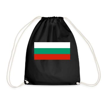 Bulgarie Drapeau bulgare - Sac de sport léger - noir - Devant