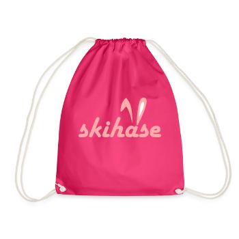 Oreilles de lapin de ski - Sac de sport léger - fuchsia - Devant