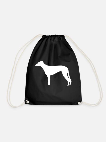 Galgo Espanol Galgo Español - Turnbeutel - Schwarz