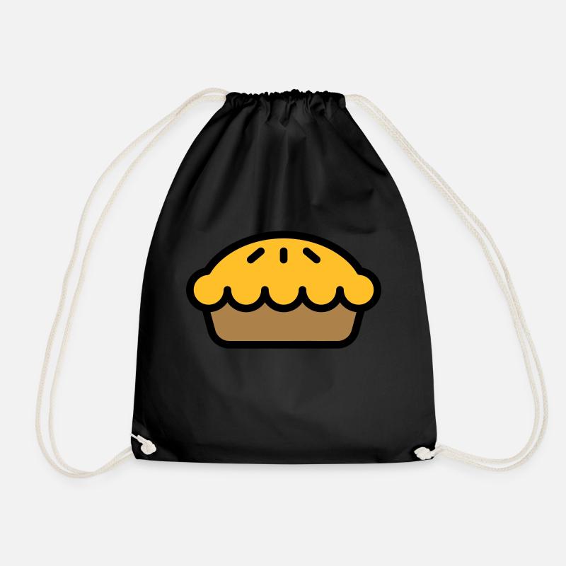 Apple Pie - Drawstring Bag - black
