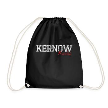 Kernow Rocks No.1 - Drawstring Bag - black - Front