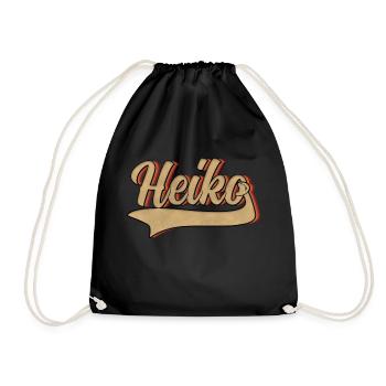 Heiko Retro Design - Sac de sport léger - noir - Devant