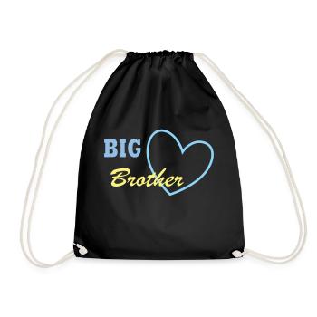 Big Brother - Drawstring Bag - black - Front