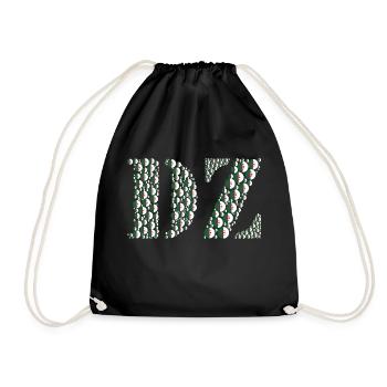 DZ - Drawstring Bag - black - Front