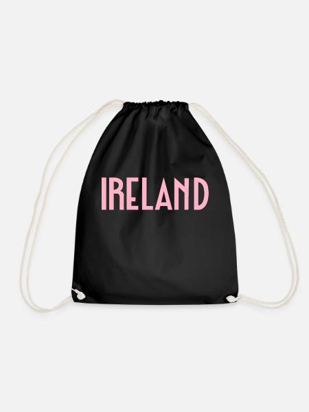 Irland - Turnbeutel - Schwarz