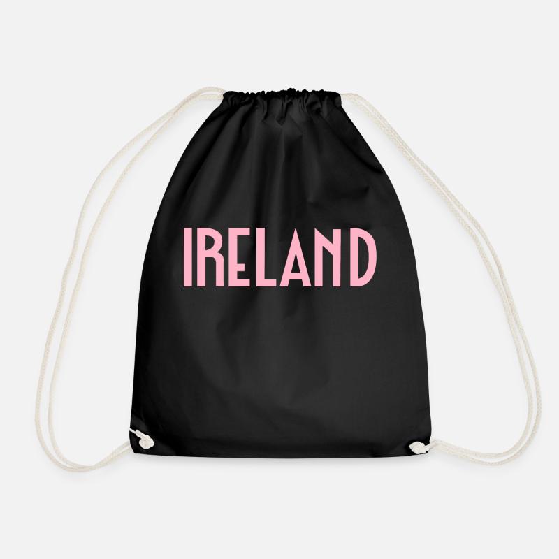 Irland - Turnbeutel - Schwarz