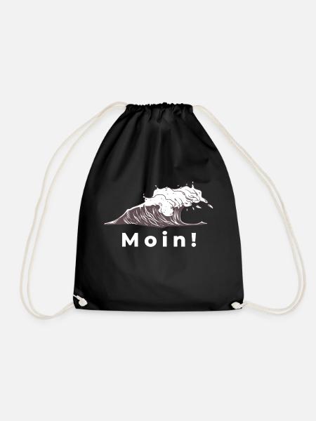 Moin - Turnbeutel - Schwarz