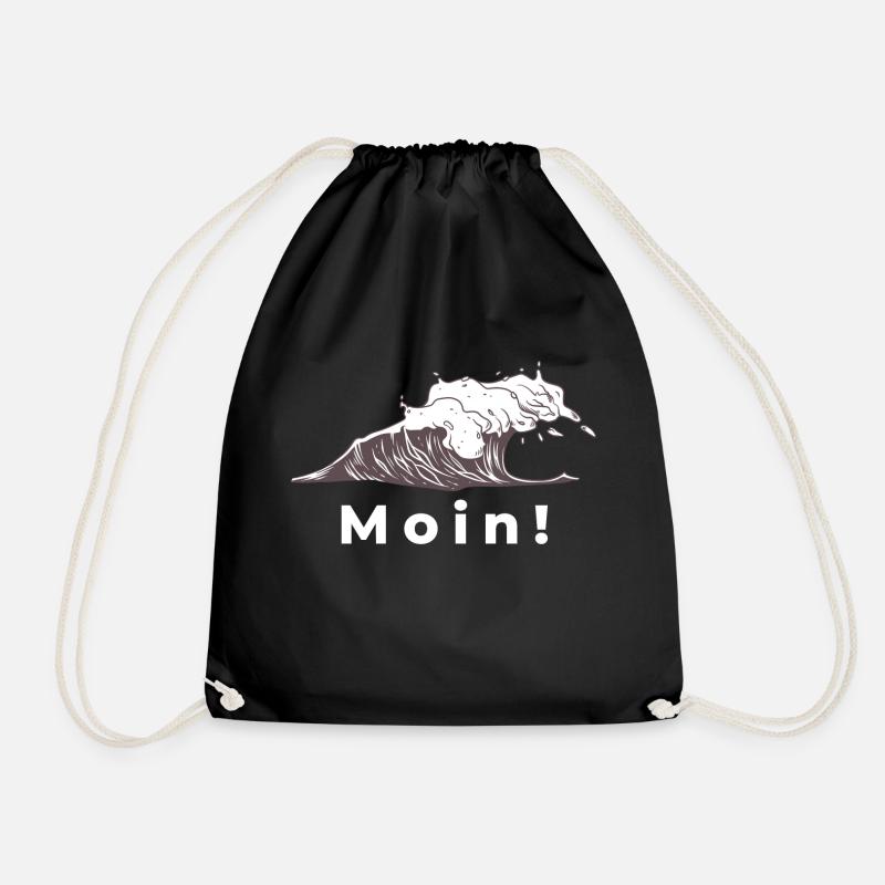 Moin - Turnbeutel - Schwarz