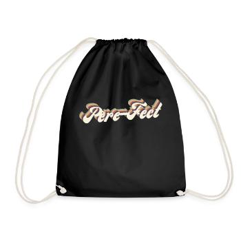 père-fect vintage - Sac de sport léger - noir - Devant