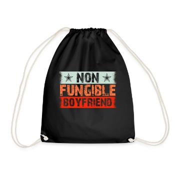 Non Fungible Boyfriend - Sac de sport léger - noir - Devant