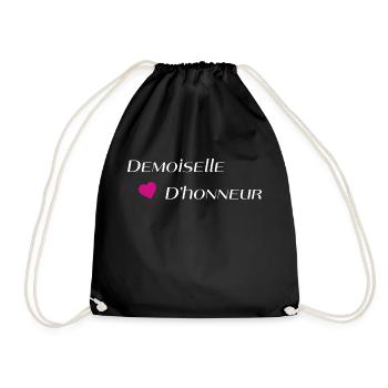 Demoiselle d'honneur - Sac de sport léger - noir - Devant