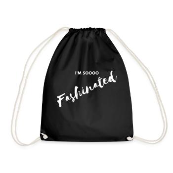 Je suis tellement Fashinated - Sac de sport léger - noir - Devant