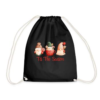 c’est la saison. Joyeux Noël - Sac de sport léger - noir - Devant