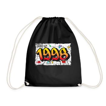 Graffiti audacieux de 1998 – 27 ans de Street Edge - Sac de sport léger - noir - Devant