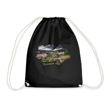 Franche Comté Besançon - Sac de sport léger - noir - Devant