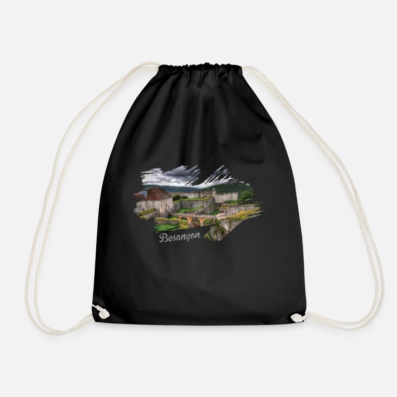 Franche Comté Besançon - Sac de sport léger - noir