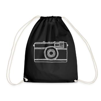 appareil photo - Sac de sport léger - noir - Devant