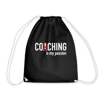 Coaching Couching (Coach) - Drawstring Bag - black - Front