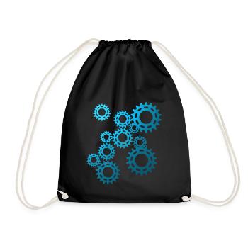 Vélo, vélo de route, VTT, homme, cyclisme, cadeau - Sac de sport léger - noir - Devant