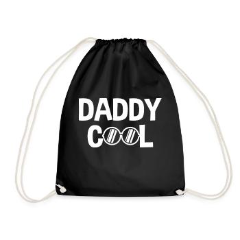 Cadeau humour homme daddy cool - Sac de sport léger - noir - Devant