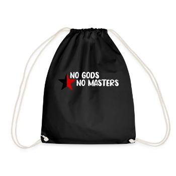 No Gods No Masters - Sac de sport léger - noir - Devant