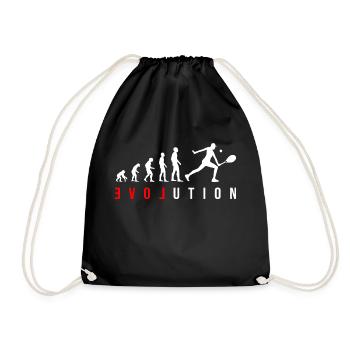 La nouvelle évolution du tennis avec LOVE - Sac de sport léger - noir - Devant