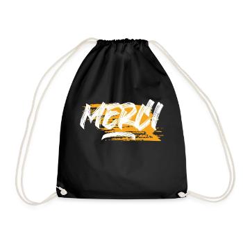 Merci - Sac de sport léger - noir - Devant