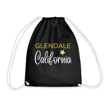 Glendale California - Sac de sport léger - noir - Devant
