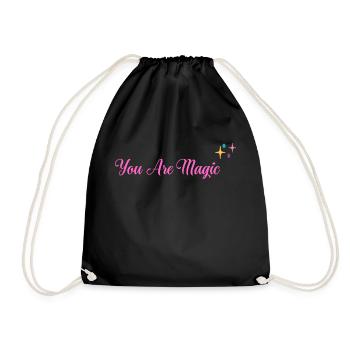 You Are Magic - Drawstring Bag - black - Front