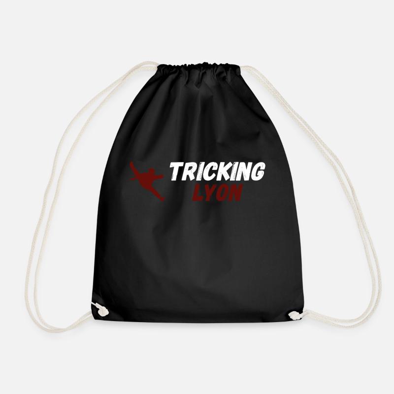 Tricking - Drawstring Bag - black