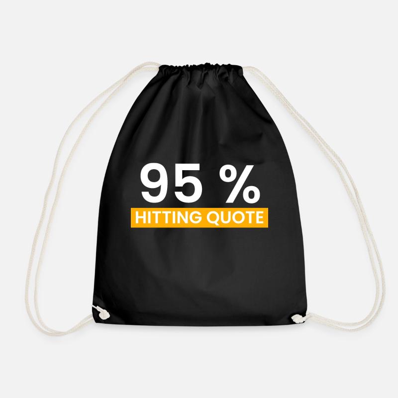 Taux de réussite de 95 % - Sac de sport léger - noir