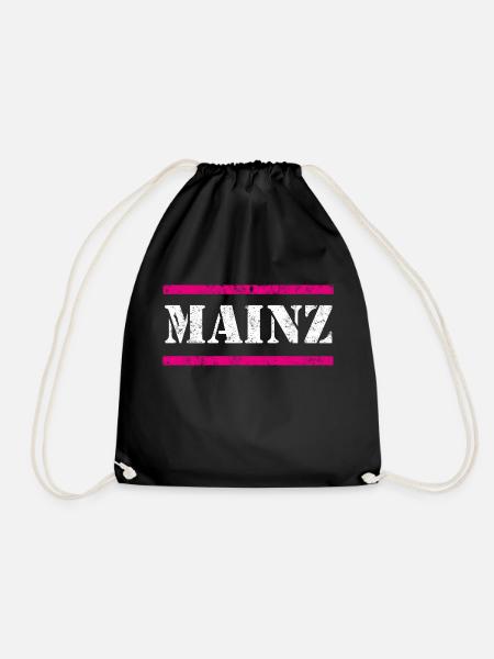 Mainz Vintage - Turnbeutel - Schwarz