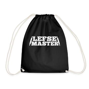 Lefse Master 11 - Turnbeutel - Schwarz - Vorne