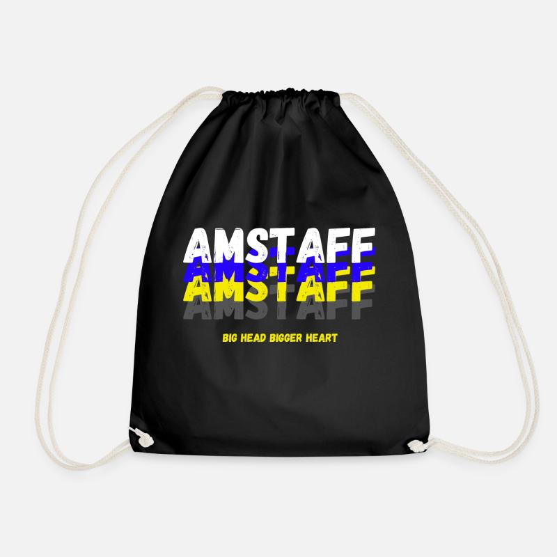 Amstafflove 1 - Turnbeutel - Schwarz