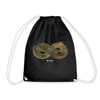 Infinity Pleasure - Drawstring Bag - black - Front