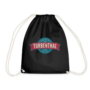 Fabelhaftes Turbenthal für dunklen Hintergrund - Turnbeutel - Schwarz - Vorne