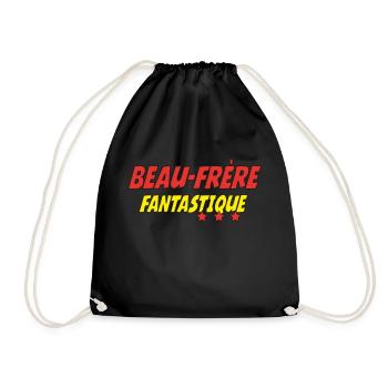 FANTASTISCHER Schwager - Turnbeutel - Schwarz - Vorne